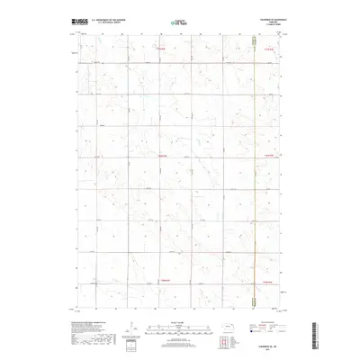 2017 Map of Coleridge SE, 2017 Print
