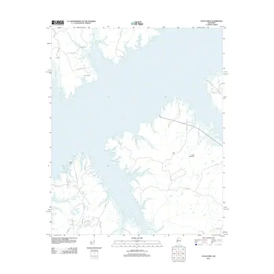 2012 Map of Coles Point, 2012 Print