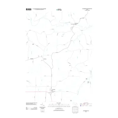2013 Map of Colesburg, 2013 Print