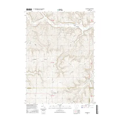 2015 Map of Colesburg, 2015 Print