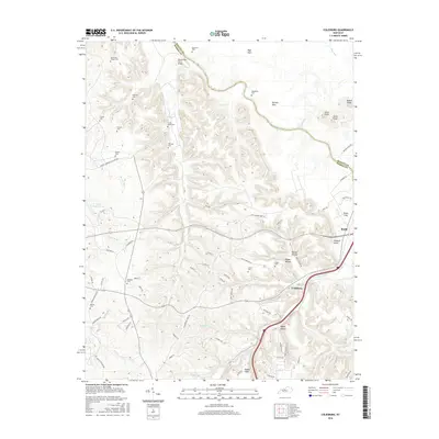 2016 Map of Colesburg, 2016 Print