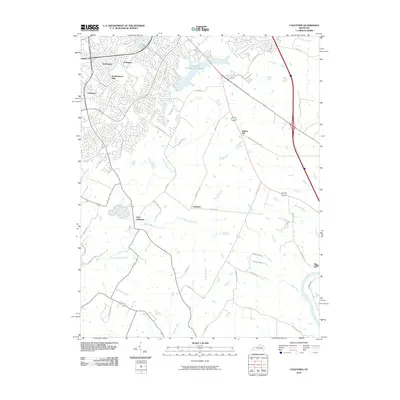 2010 Map of Coletown, 2010 Print