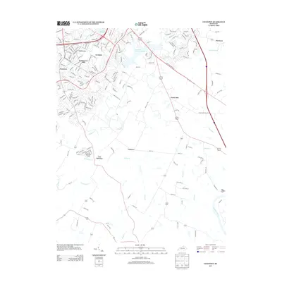 2013 Map of Coletown, 2013 Print