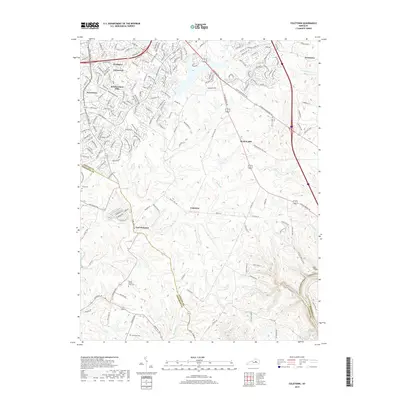 2019 Map of Coletown, 2019 Print