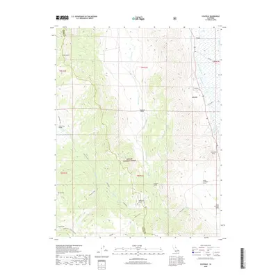 2018 Map of Coleville, 2018 Print