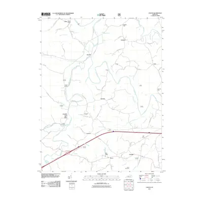 2011 Map of Colfax, 2011 Print