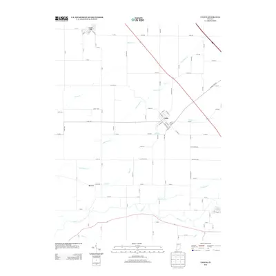 2013 Map of Colfax, 2013 Print