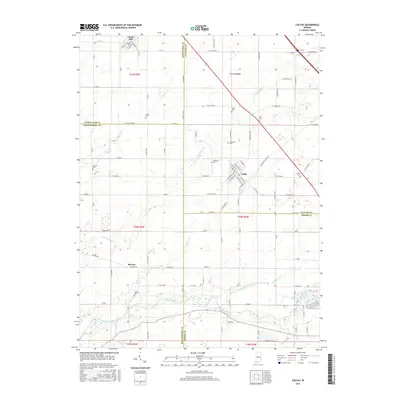 2016 Map of Colfax, 2016 Print