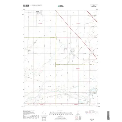 2019 Map of Colfax, 2019 Print