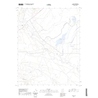 2023 Map of Colfax, 2023 Print