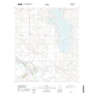 2018 Map of Colfax, 2018 Print
