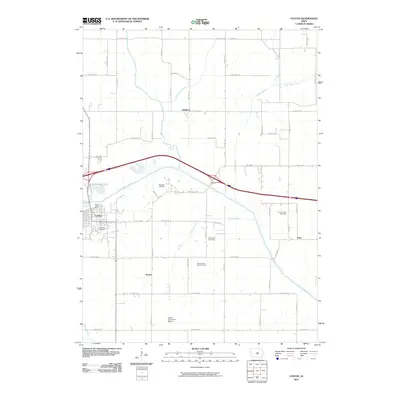 2010 Map of Colfax, 2010 Print