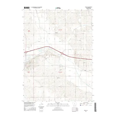2015 Map of Colfax, 2015 Print