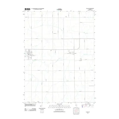 2012 Map of Colfax, 2012 Print