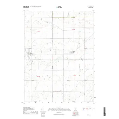 2018 Map of Colfax, 2018 Print
