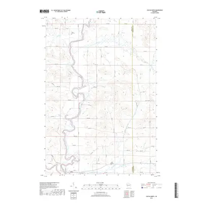 2018 Map of Colfax North, 2018 Print