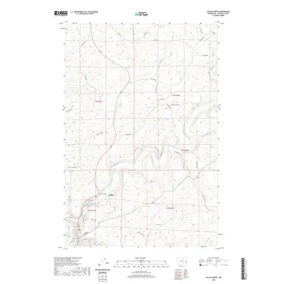 2020 Map of Colfax North, 2020 Print