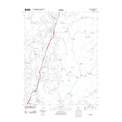 2012 Map of Colfax, 2012 Print