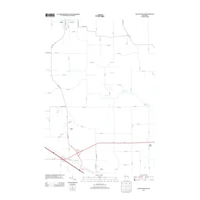 2013 Map of Colfax South, 2013 Print