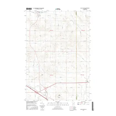 2015 Map of Colfax South, 2015 Print