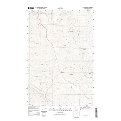 2013 Map of Colfax South, 2013 Print