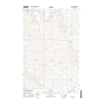 2017 Map of Colfax South, 2017 Print