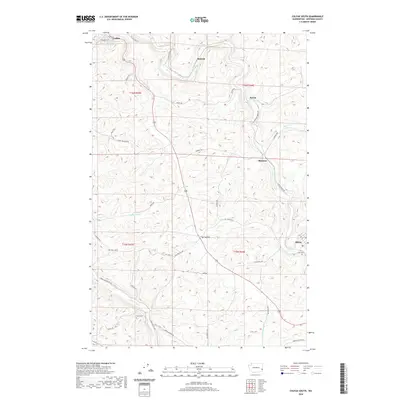 2020 Map of Colfax South, 2020 Print