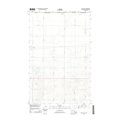 2014 Map of Colgan East, 2014 Print