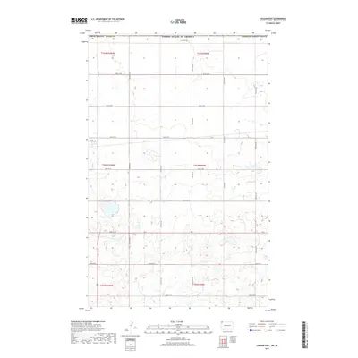 2017 Map of Colgan East, 2017 Print