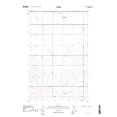 2020 Map of Colgan East, 2020 Print