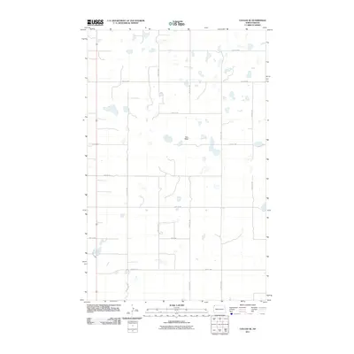 2011 Map of Colgan SE, 2011 Print