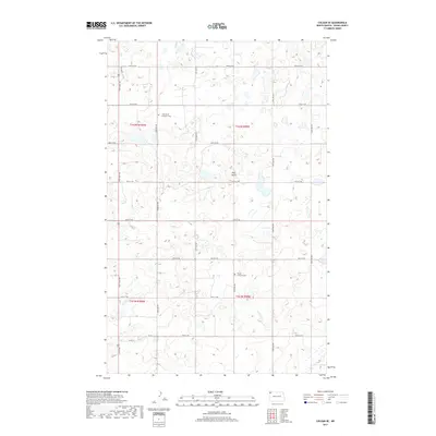 2017 Map of Colgan SE, 2017 Print