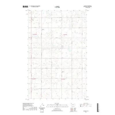2020 Map of Colgan SE, 2020 Print