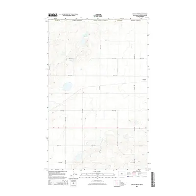 2014 Map of Colgan West, 2014 Print