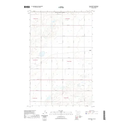 2020 Map of Colgan West, 2020 Print