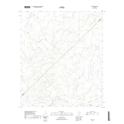 2019 Map of Colita, 2019 Print