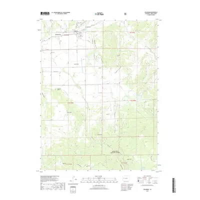 2019 Map of Collbran, 2019 Print