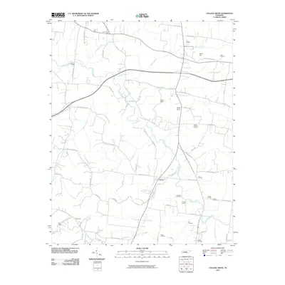 2010 Map of College Grove, 2010 Print