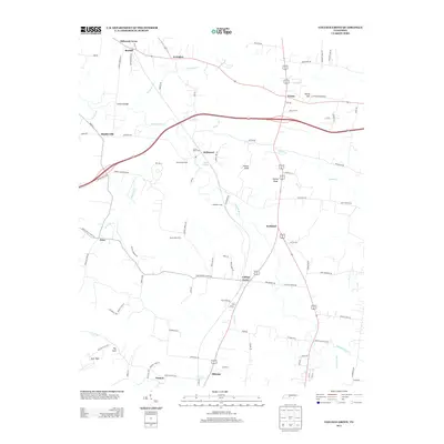 2013 Map of College Grove, 2013 Print