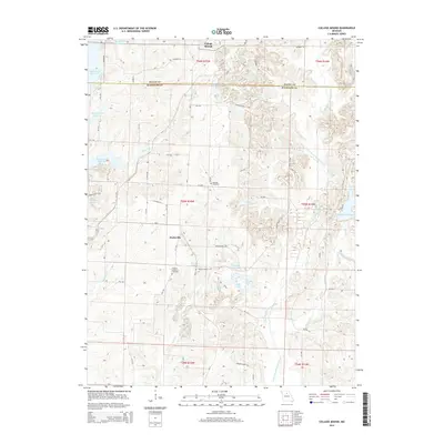 2014 Map of College Mound, 2014 Print