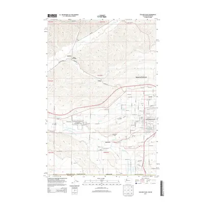 2013 Map of College Place, 2013 Print