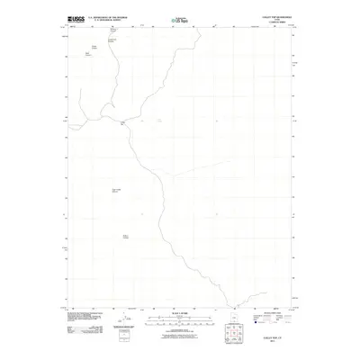 2011 Map of Collet Top, 2011 Print