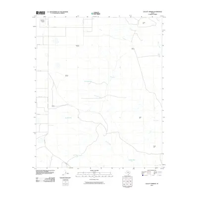 2010 Map of Collett Springs, 2010 Print