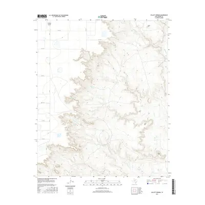2016 Map of Collett Springs, 2016 Print