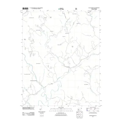 2011 Map of Collettsville, 2011 Print