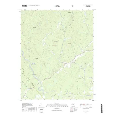 2019 Map of Collettsville, 2019 Print