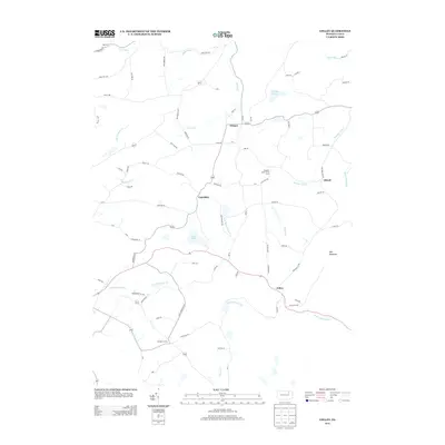 2013 Map of Colley, 2013 Print