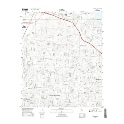 2016 Map of Colleyville, 2016 Print