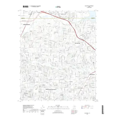 2019 Map of Colleyville, 2019 Print