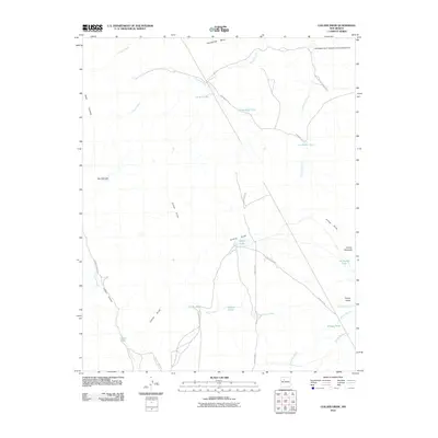 2010 Map of Collier Draw, 2010 Print